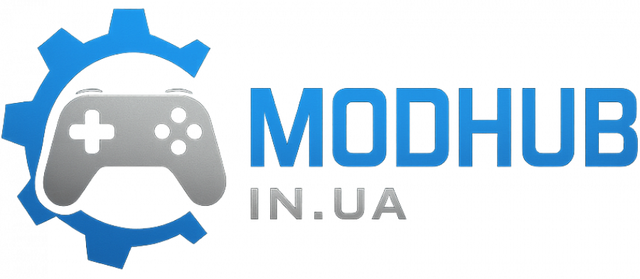 Логотип сайту ModHub.in.ua
